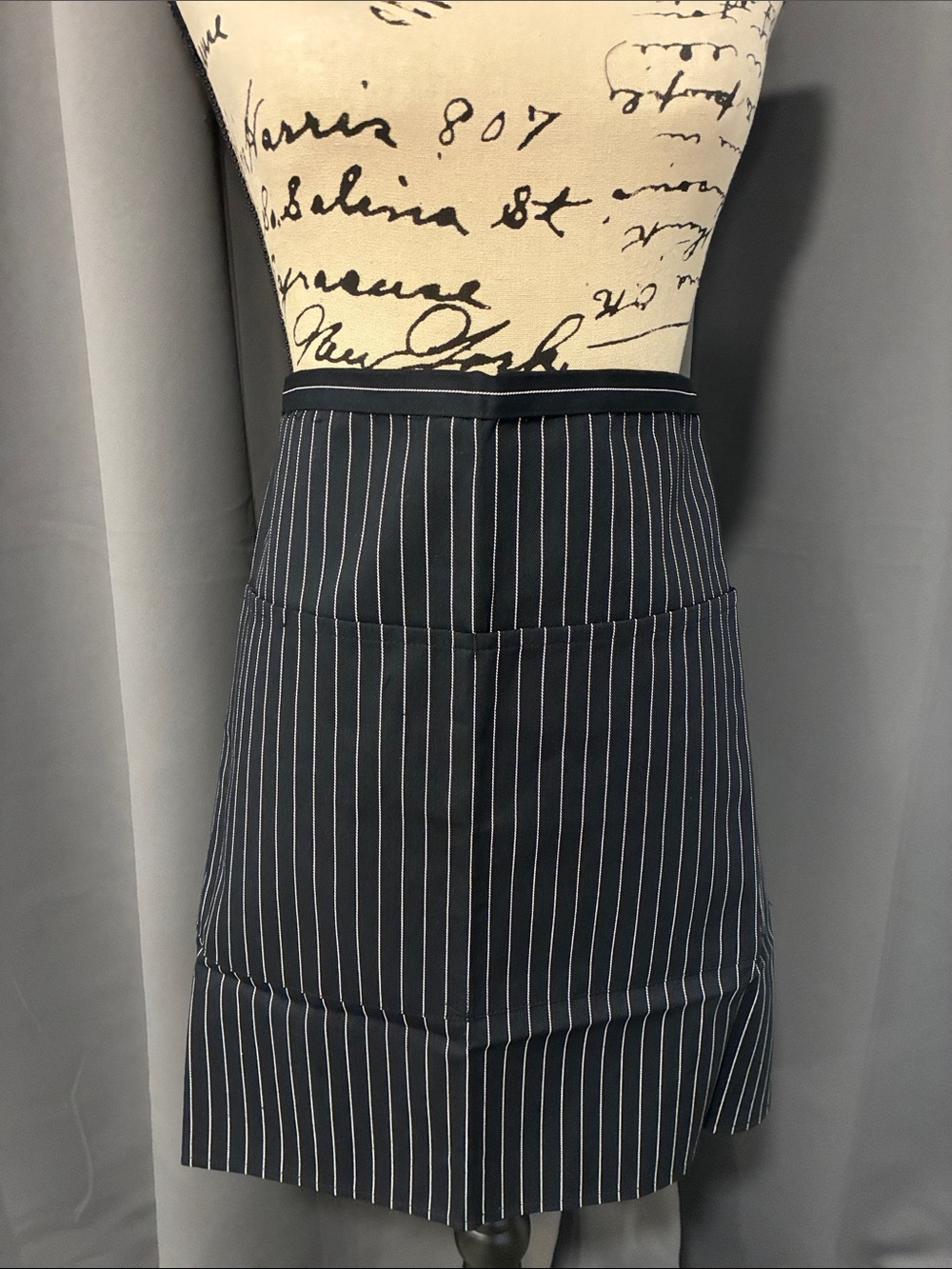 Chef Works Half Bistro Apron - Black